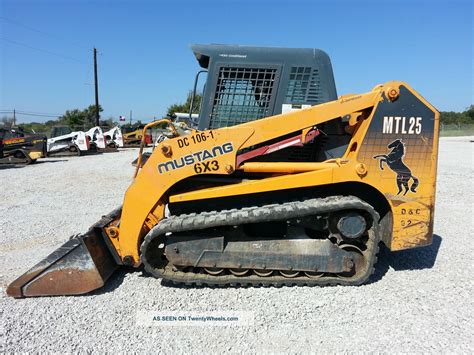 mustang skid steer mtl25|mustang skid steer prices.